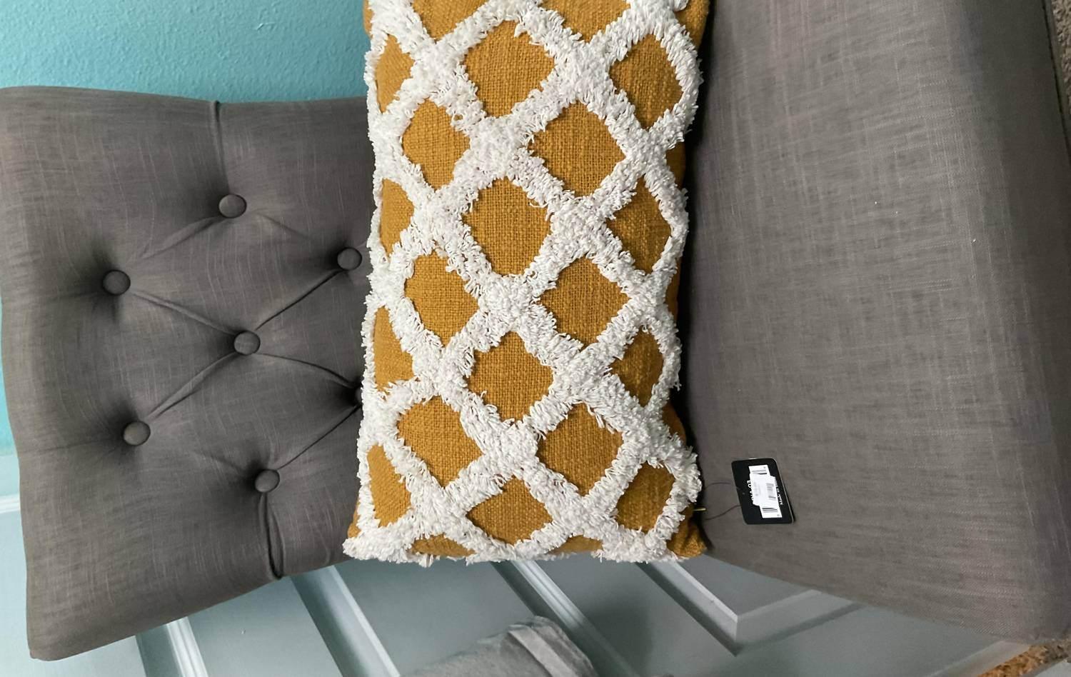 Criss-Cross Accent Pillow